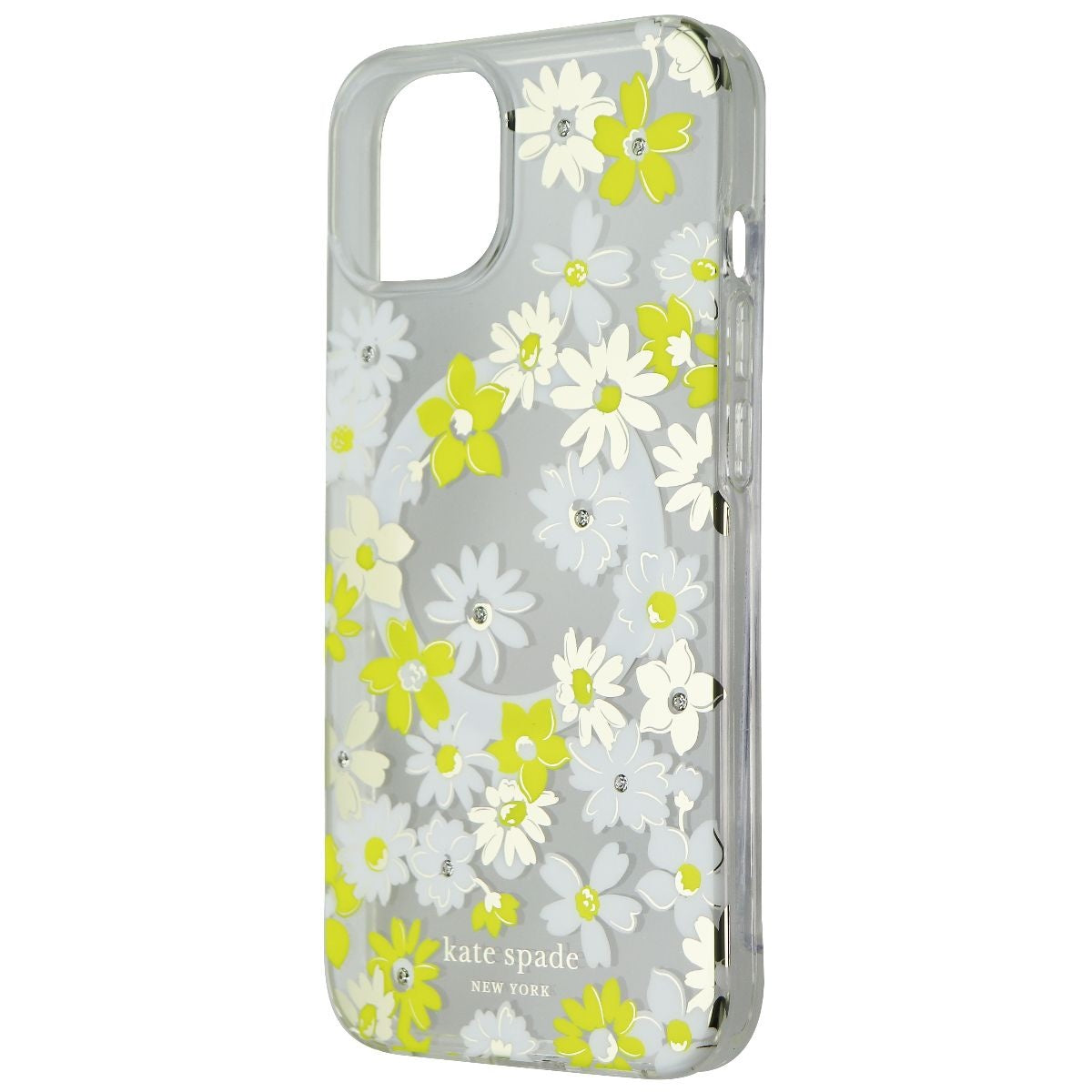 Kate Spade Hardshell Case for MagSafe for iPhone 13 - Yellow Floral Medley Cell Phone - Cases, Covers & Skins Kate Spade New York - Simple Cell Bulk Wholesale Pricing - USA Seller