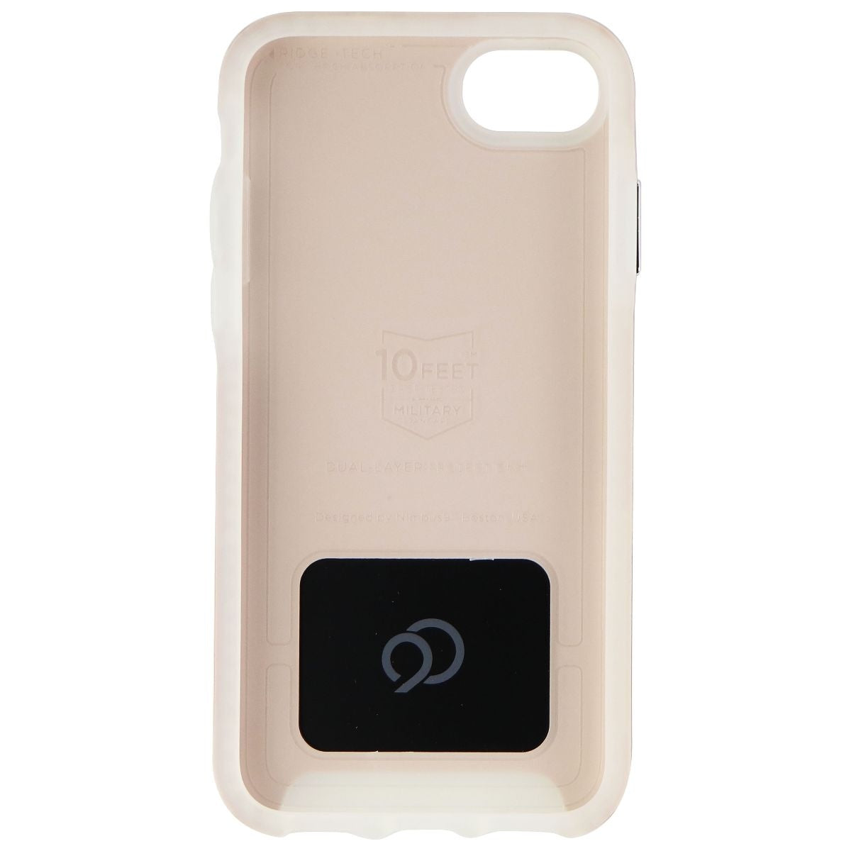 Nimbus9 Cirrus 2 Case for Apple iPhone SE (2nd Gen) / 8 / 7 / 6s - Rose Clear Cell Phone - Cases, Covers & Skins Nimbus9 - Simple Cell Bulk Wholesale Pricing - USA Seller
