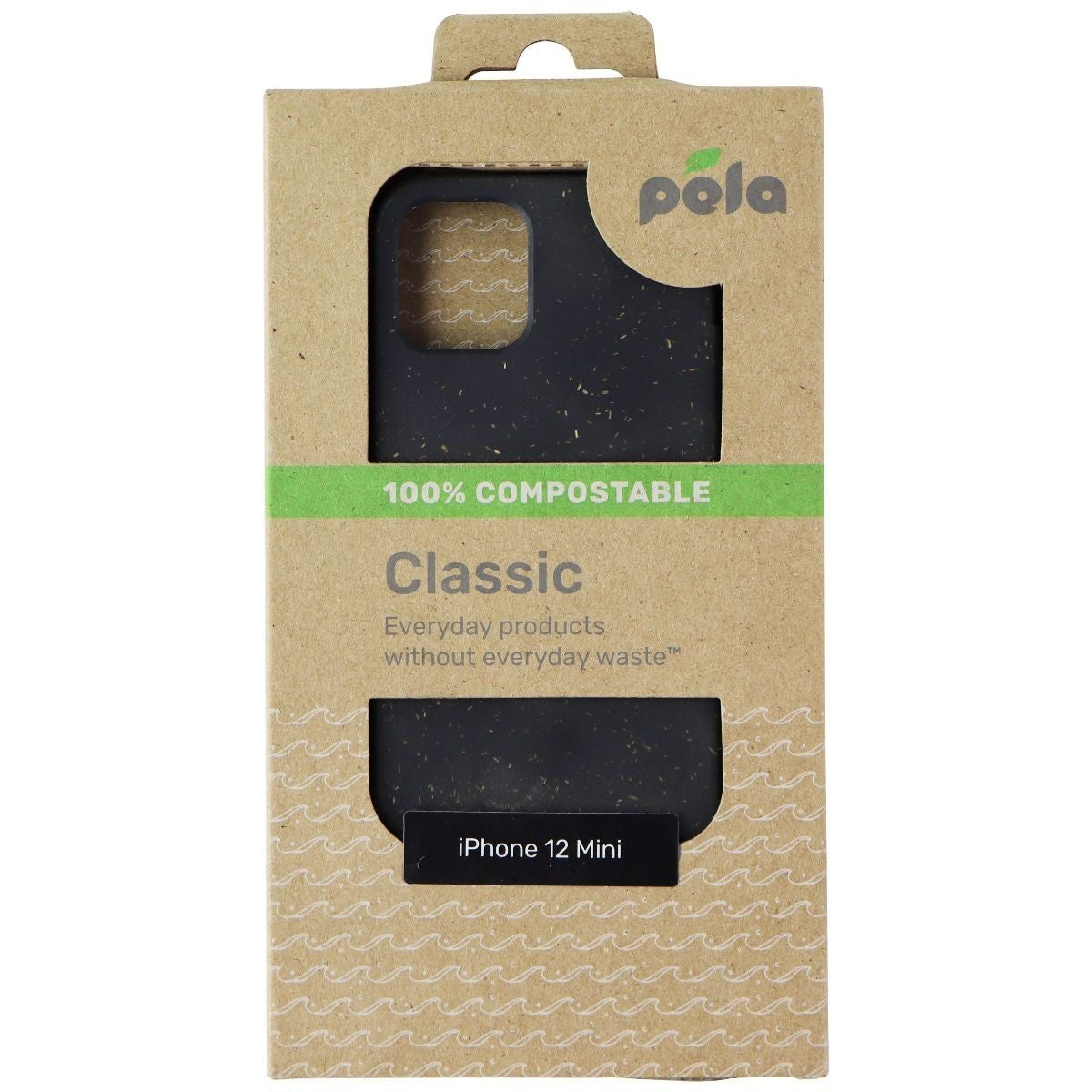 Pela Classic Series Soft Case for Apple iPhone 12 mini - Black Cell Phone - Cases, Covers & Skins Pela - Simple Cell Bulk Wholesale Pricing - USA Seller