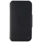 Ercko 2-in-1 Leather Magnetic Wallet & Silicone Case for iPhone 11 Pro - Black