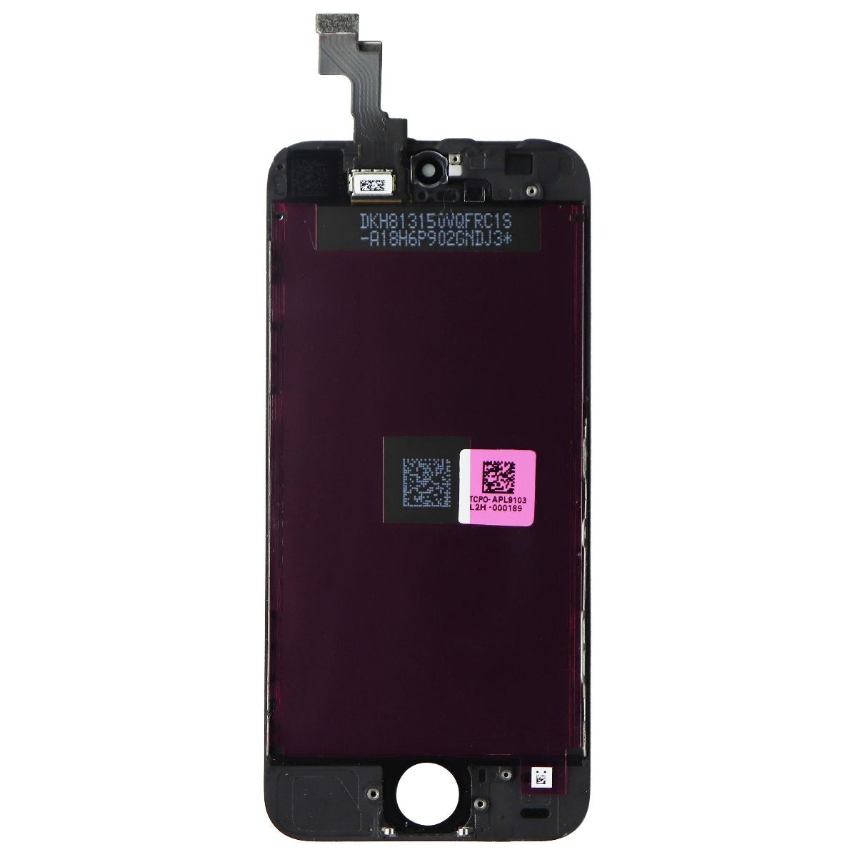 Repair Part - Full LCD Assembly for Apple iPhone 5 SE (1st Gen) - Black Cell Phone - Replacement Parts & Tools Unbranded    - Simple Cell Bulk Wholesale Pricing - USA Seller