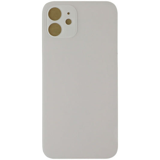 Repair Part - Back Glass Panel for Apple iPhone 12 - White (No Logo) Cell Phone - Replacement Parts & Tools Unbranded - Simple Cell Bulk Wholesale Pricing - USA Seller
