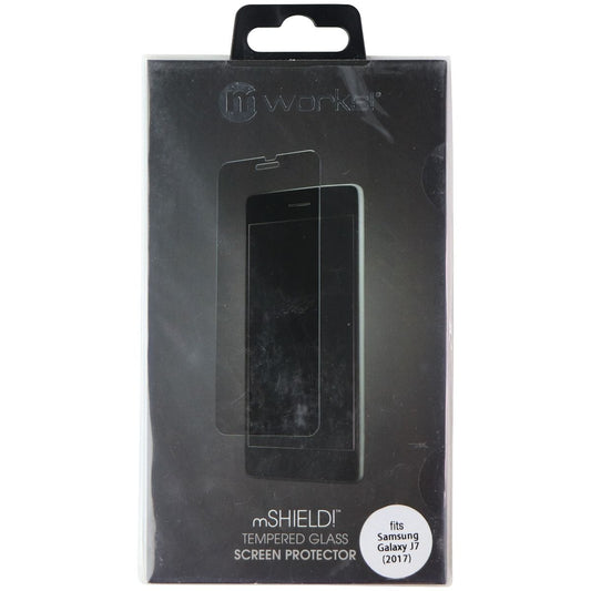mworks! mSHIELD! Tempered Glass Screen Protector for Samsung J7 (2017) Cell Phone - Screen Protectors mWorks!    - Simple Cell Bulk Wholesale Pricing - USA Seller