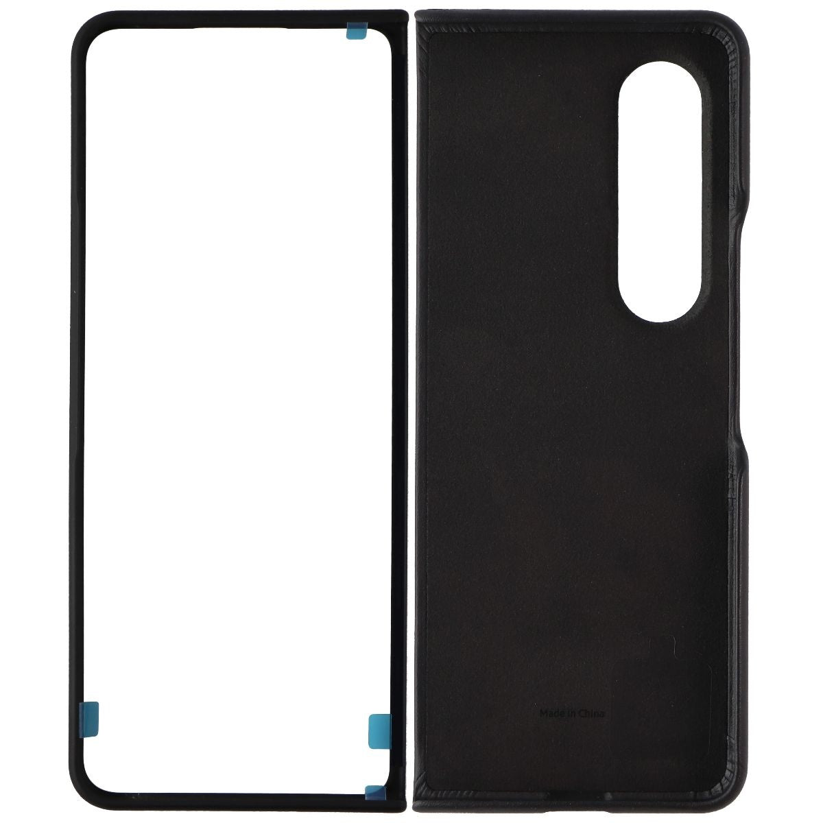 Samsung Official Leather Cover for Samsung Galaxy Z Fold4 - Black Cell Phone - Cases, Covers & Skins Samsung - Simple Cell Bulk Wholesale Pricing - USA Seller