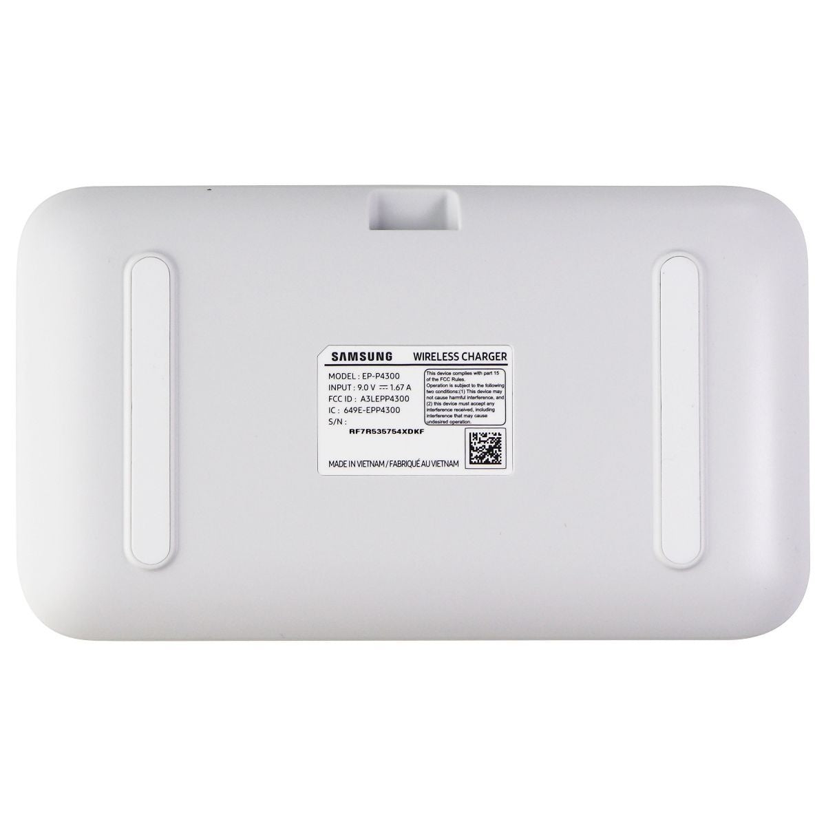 Samsung 9W Fast Wireless Charger Duo Pad for Qi Devices & Watches (2021 Model) Cell Phone - Chargers & Cradles Samsung - Simple Cell Bulk Wholesale Pricing - USA Seller