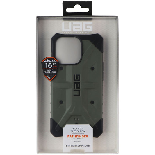 UAG Pathfinder Series Case for Apple iPhone 13 Pro - Olive Green/Black Cell Phone - Cases, Covers & Skins Urban Armor Gear    - Simple Cell Bulk Wholesale Pricing - USA Seller
