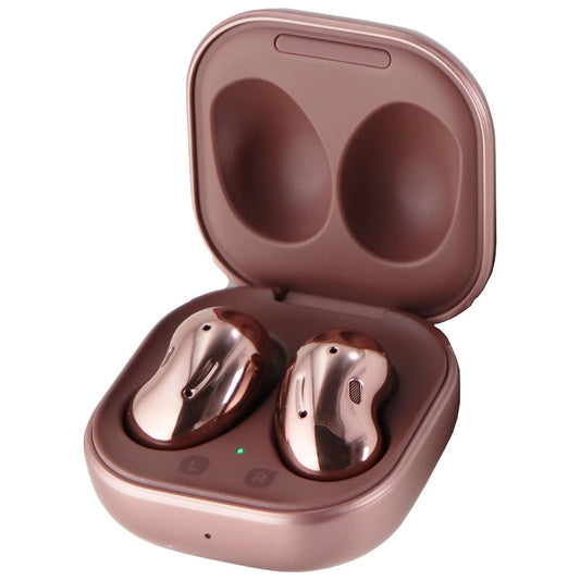 Samsung Galaxy Buds Live - True Wireless EarBuds with ANC - Mystic Bronze Portable Audio - Headphones Samsung    - Simple Cell Bulk Wholesale Pricing - USA Seller