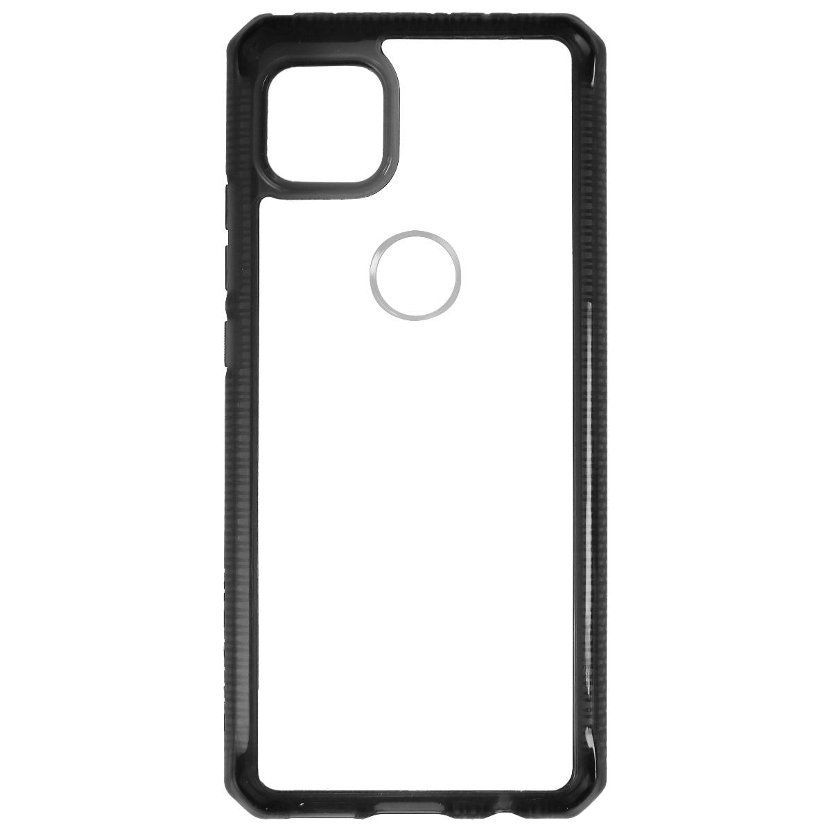 ITSKINS Hybrid Clear Case for Motorola One 5G Ace (2021) - Black & Transparent Cell Phone - Cases, Covers & Skins ITSKINS - Simple Cell Bulk Wholesale Pricing - USA Seller