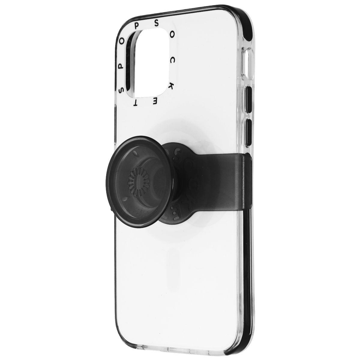 PopSockets PopCase For Magsafe for Apple iPhone 12 & 12 Pro - White/Black