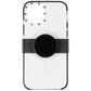 PopSockets PopCase For Magsafe for Apple iPhone 12 & 12 Pro - White/Black