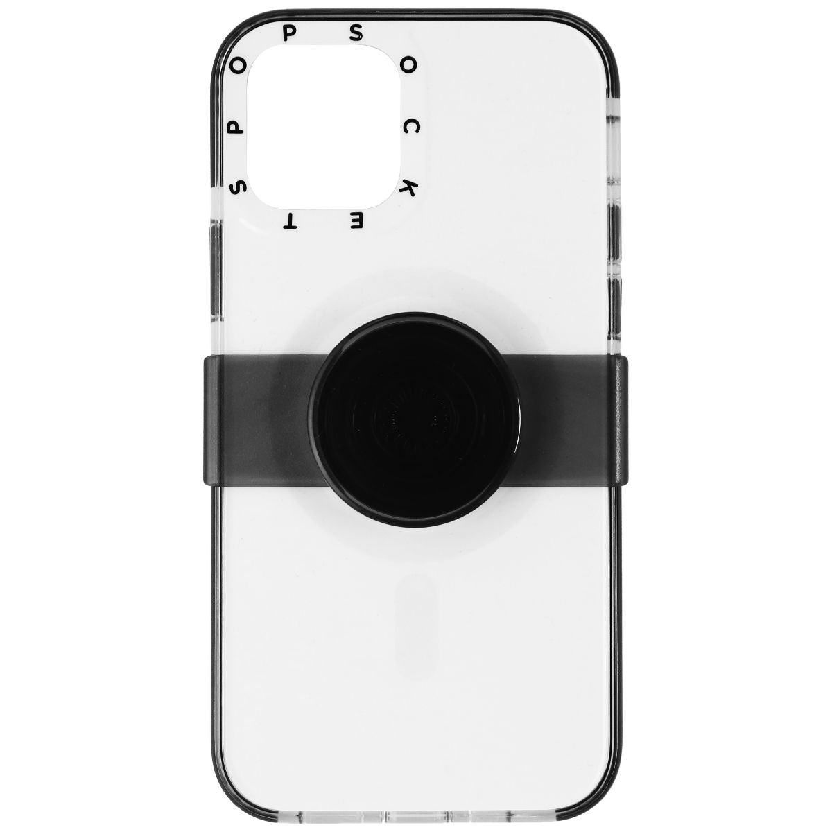 PopSockets PopCase For Magsafe for Apple iPhone 12 & 12 Pro - White/Black