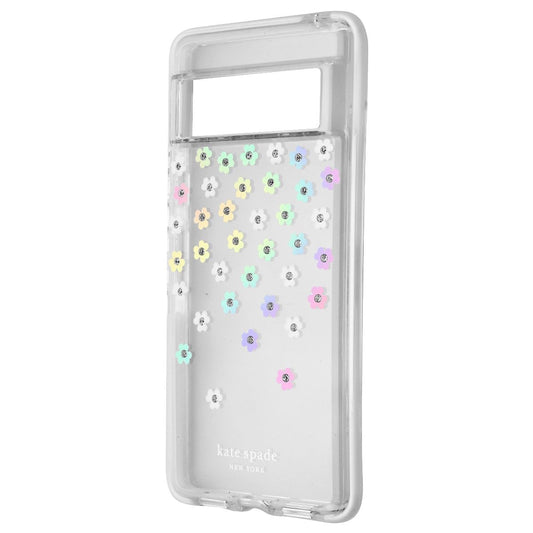 Kate Spade New York Defensive Hardshell Case for Pixel 7 - Scattered Flowers Cell Phone - Cases, Covers & Skins Kate Spade - Simple Cell Bulk Wholesale Pricing - USA Seller