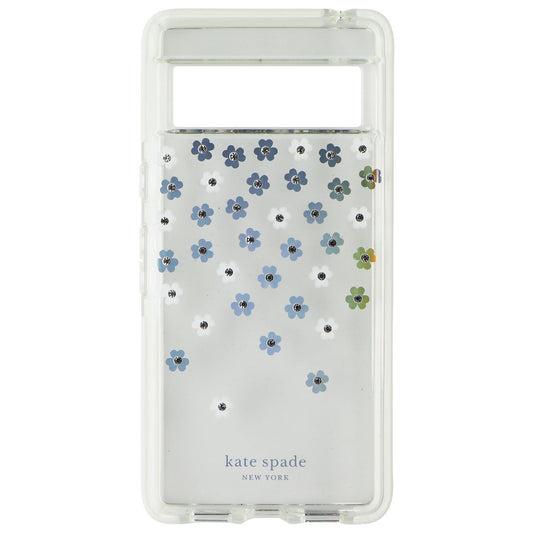 Kate Spade New York Defensive Hardshell Case for Pixel 7 - Scattered Flowers Cell Phone - Cases, Covers & Skins Kate Spade - Simple Cell Bulk Wholesale Pricing - USA Seller