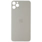 Repair Part - Back Glass Panel for Apple iPhone 11 Pro Max - White with Logo Cell Phone - Replacement Parts & Tools Unbranded - Simple Cell Bulk Wholesale Pricing - USA Seller