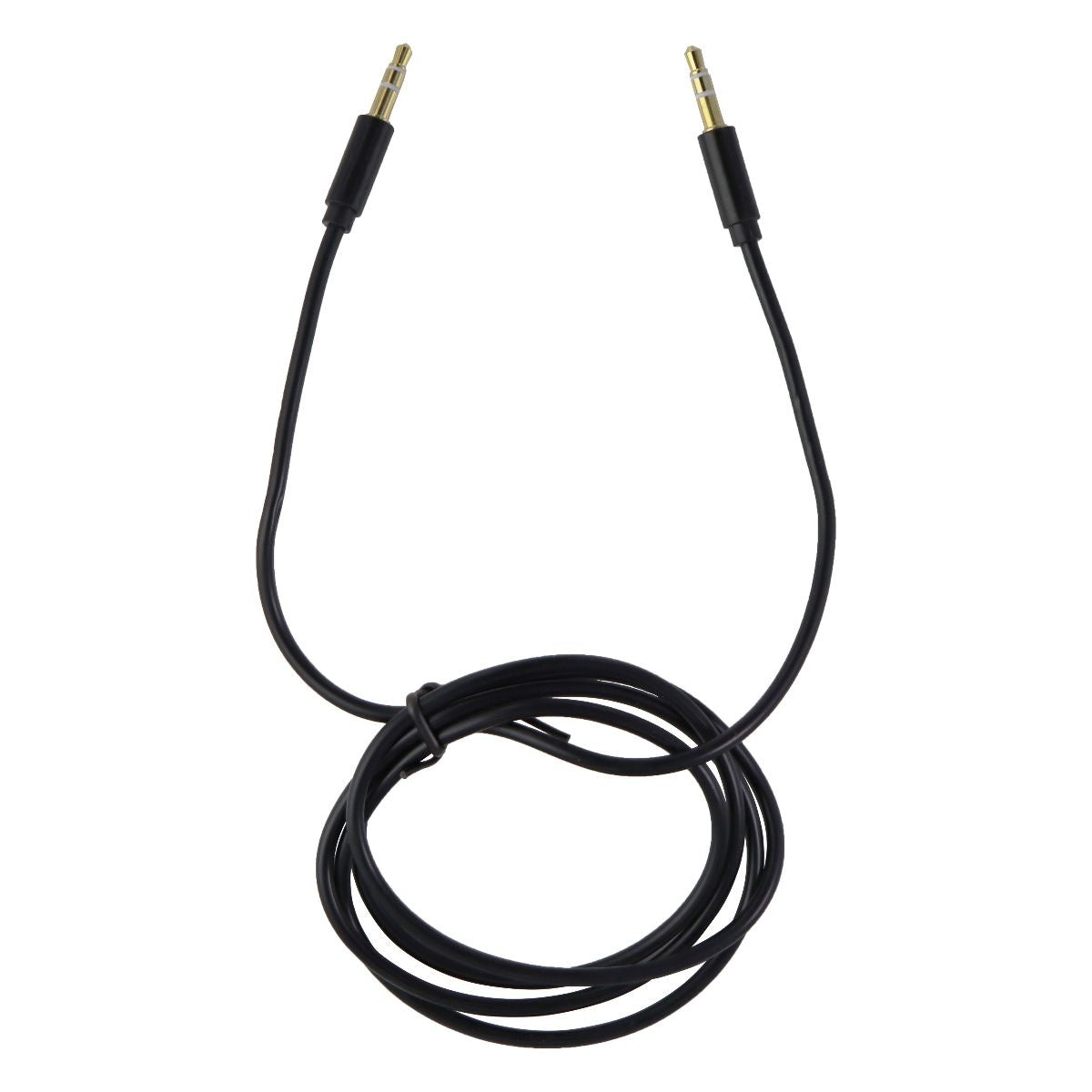 Quikcell 3.5mm Auxiliary Cable (3.3ft. / 1m) - Color Burst! Black Ink Cell Phone - Cables & Adapters Quikcell - Simple Cell Bulk Wholesale Pricing - USA Seller