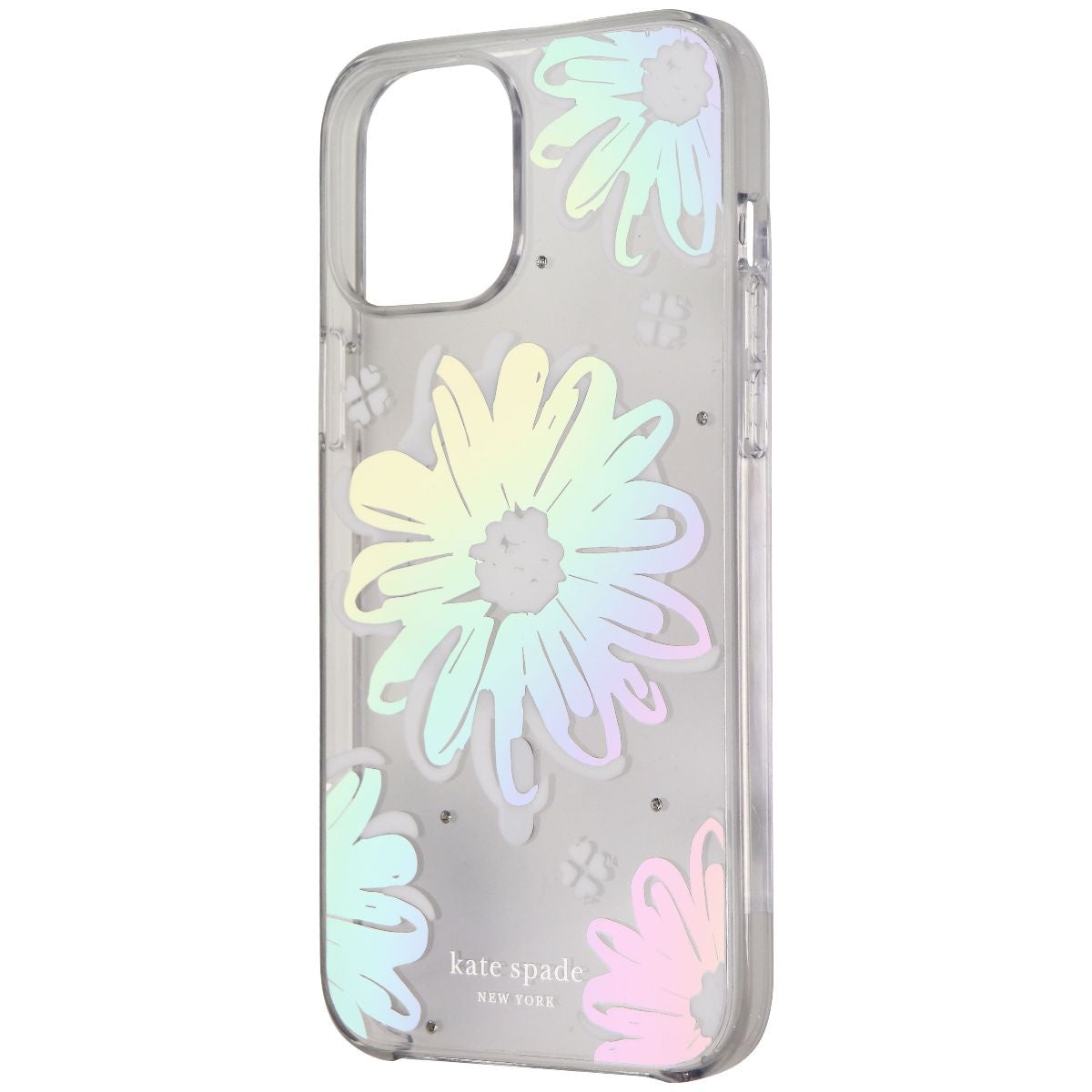 Kate Spade Hardshell Case for MagSafe for iPhone 12 Pro Max - Daisy Iridescent Cell Phone - Cases, Covers & Skins Kate Spade New York - Simple Cell Bulk Wholesale Pricing - USA Seller