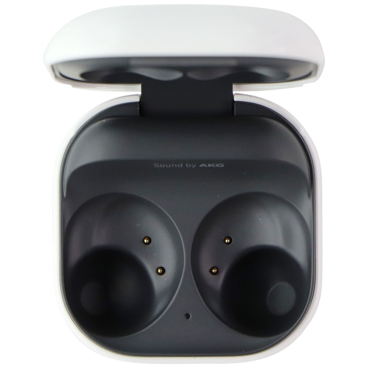 Samsung Replacement Charging Cradle Case for Galaxy Buds 2 - White/Graphite Portable Audio & Headphones - Replacement Parts & Tools Samsung - Simple Cell Bulk Wholesale Pricing - USA Seller