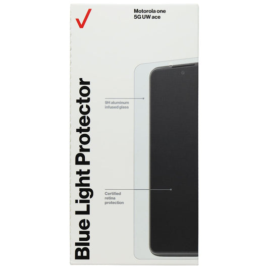 Verizon Blue Light Screen Protector for Motorola One 5G UW Ace - Clear/Tinted Cell Phone - Cases, Covers & Skins Verizon    - Simple Cell Bulk Wholesale Pricing - USA Seller