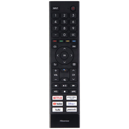 Hisense Remote Control (ERF3J80H) with Netflix/Prime/YouTube/(Disney+) - Black TV, Video & Audio Accessories - Remote Controls Hisense    - Simple Cell Bulk Wholesale Pricing - USA Seller