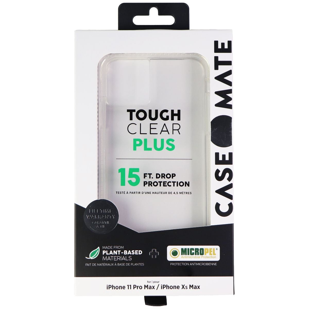 Case-Mate Tough Clear Plus Series Case for iPhone 11 Pro Max - Clear Cell Phone - Cases, Covers & Skins Case-Mate    - Simple Cell Bulk Wholesale Pricing - USA Seller