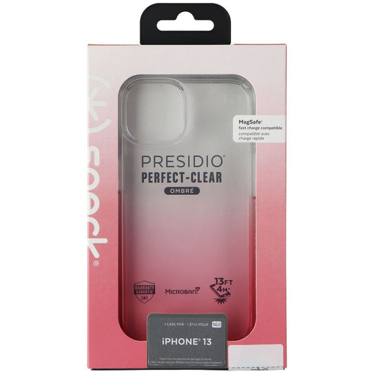 Speck Presidio Perfect-Clear Hard Case for Apple iPhone 13 - Rose Fade Cell Phone - Cases, Covers & Skins Speck - Simple Cell Bulk Wholesale Pricing - USA Seller