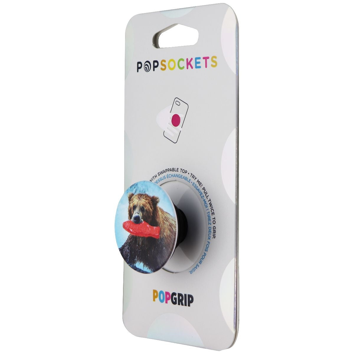 PopSockets: PopGrip Expanding Stand and Grip with Swappable Top - Fishing Trip Cell Phone - Mounts & Holders PopSockets - Simple Cell Bulk Wholesale Pricing - USA Seller