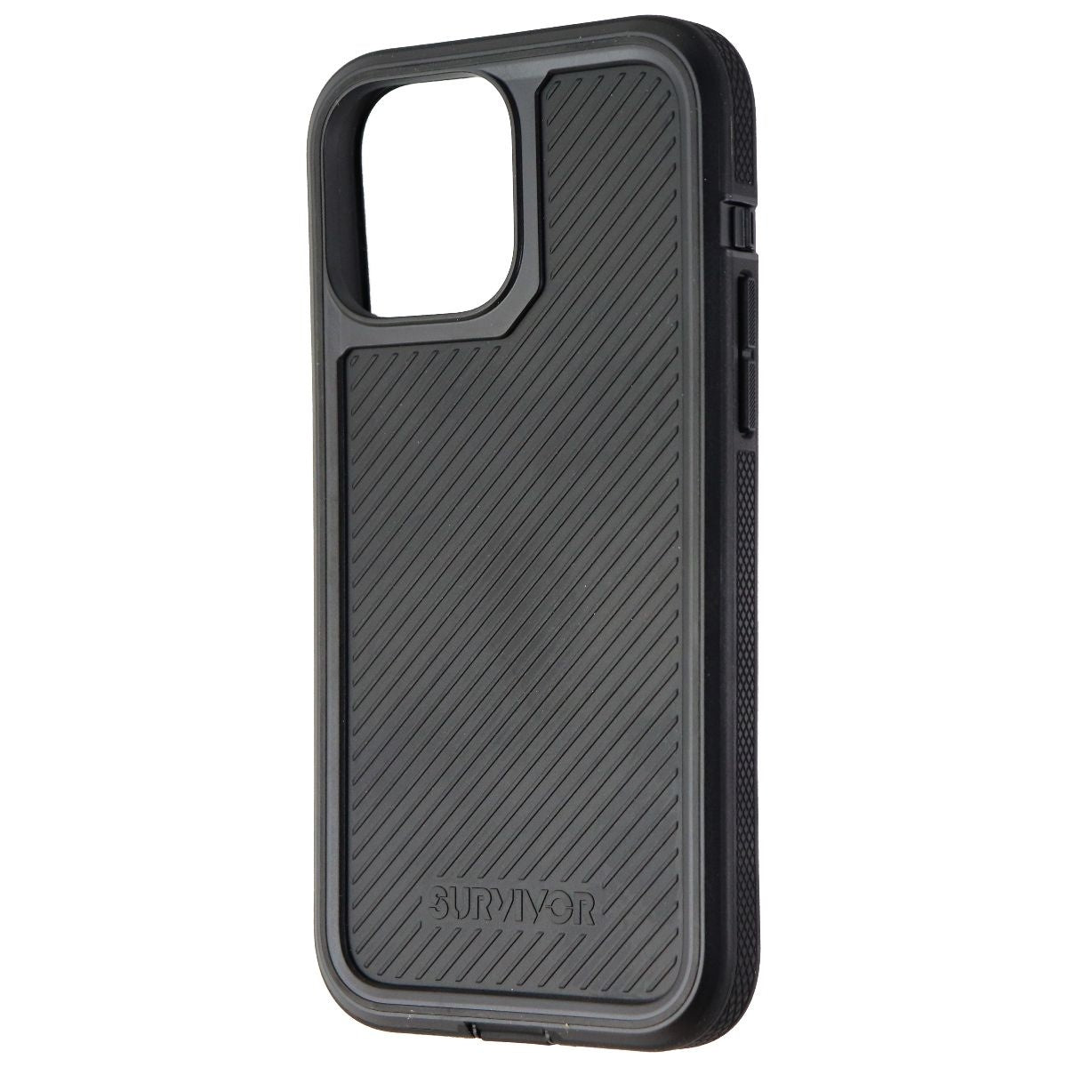 Griffin Survivor Earth Series Hybrid Case for iPhone 13 Pro Max - Black Cell Phone - Cases, Covers & Skins Griffin - Simple Cell Bulk Wholesale Pricing - USA Seller