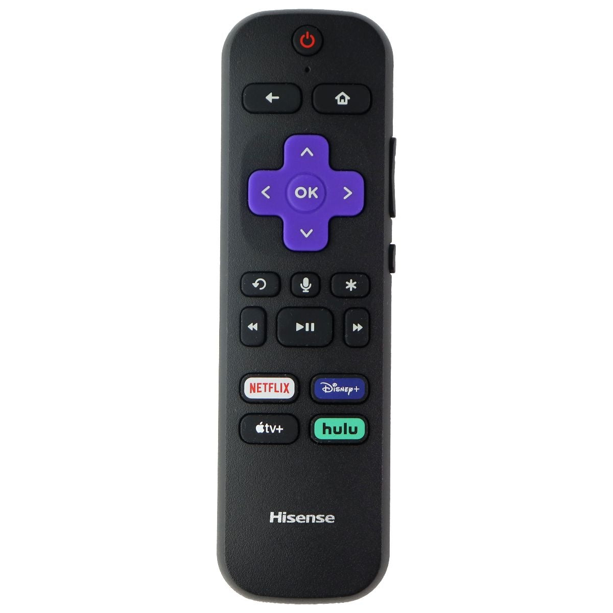 Hisense OEM Remote Control with Netflix/Disney/Apple/Hulu HU-RCRUS-23W / RC-EL5 TV, Video & Audio Accessories - Remote Controls Hisense - Simple Cell Bulk Wholesale Pricing - USA Seller