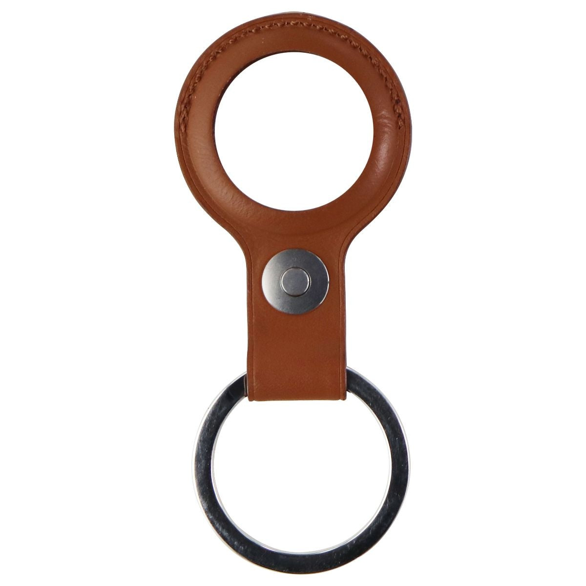 Apple AirTag FineWoven Key Ring - Saddle Brown (MX4M2ZM/A) Cell Phone - Cases, Covers & Skins Apple - Simple Cell Bulk Wholesale Pricing - USA Seller