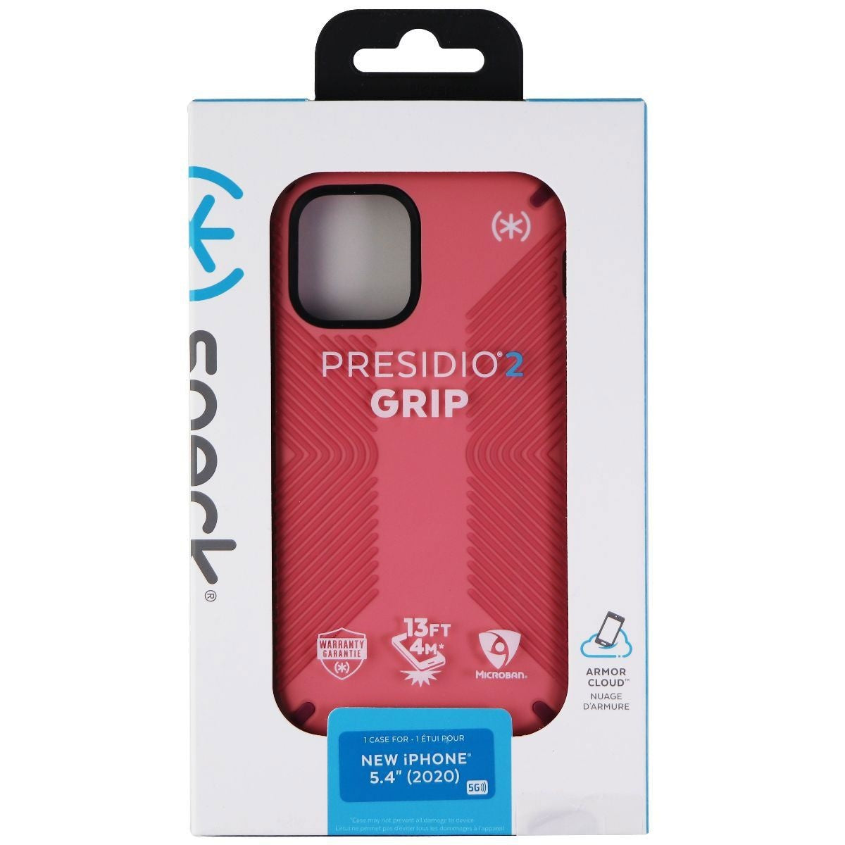 Speck Presidio 2 Grip Series Case for Apple iPhone 12 mini - Rose/Royal Pink Cell Phone - Cases, Covers & Skins Speck - Simple Cell Bulk Wholesale Pricing - USA Seller