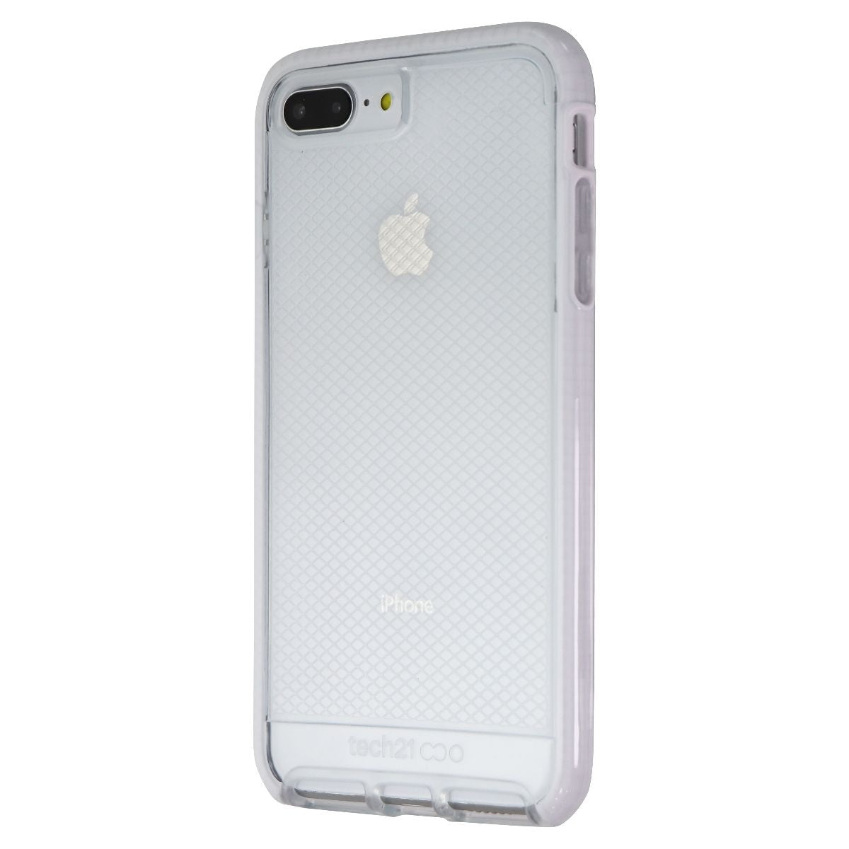 Tech21 Evo Check Series Case for Apple iPhone 8 Plus / 7 Plus - Clear/White Cell Phone - Cases, Covers & Skins Tech21 - Simple Cell Bulk Wholesale Pricing - USA Seller