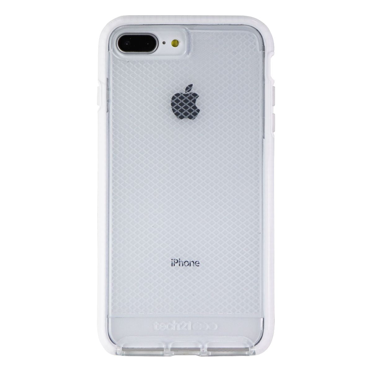 Tech21 Evo Check Series Case for Apple iPhone 8 Plus / 7 Plus - Clear/White Cell Phone - Cases, Covers & Skins Tech21 - Simple Cell Bulk Wholesale Pricing - USA Seller