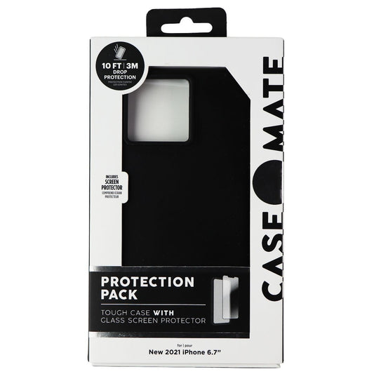 Case-Mate Tough Case with Screen Protector for iPhone 13 Pro Max - Black