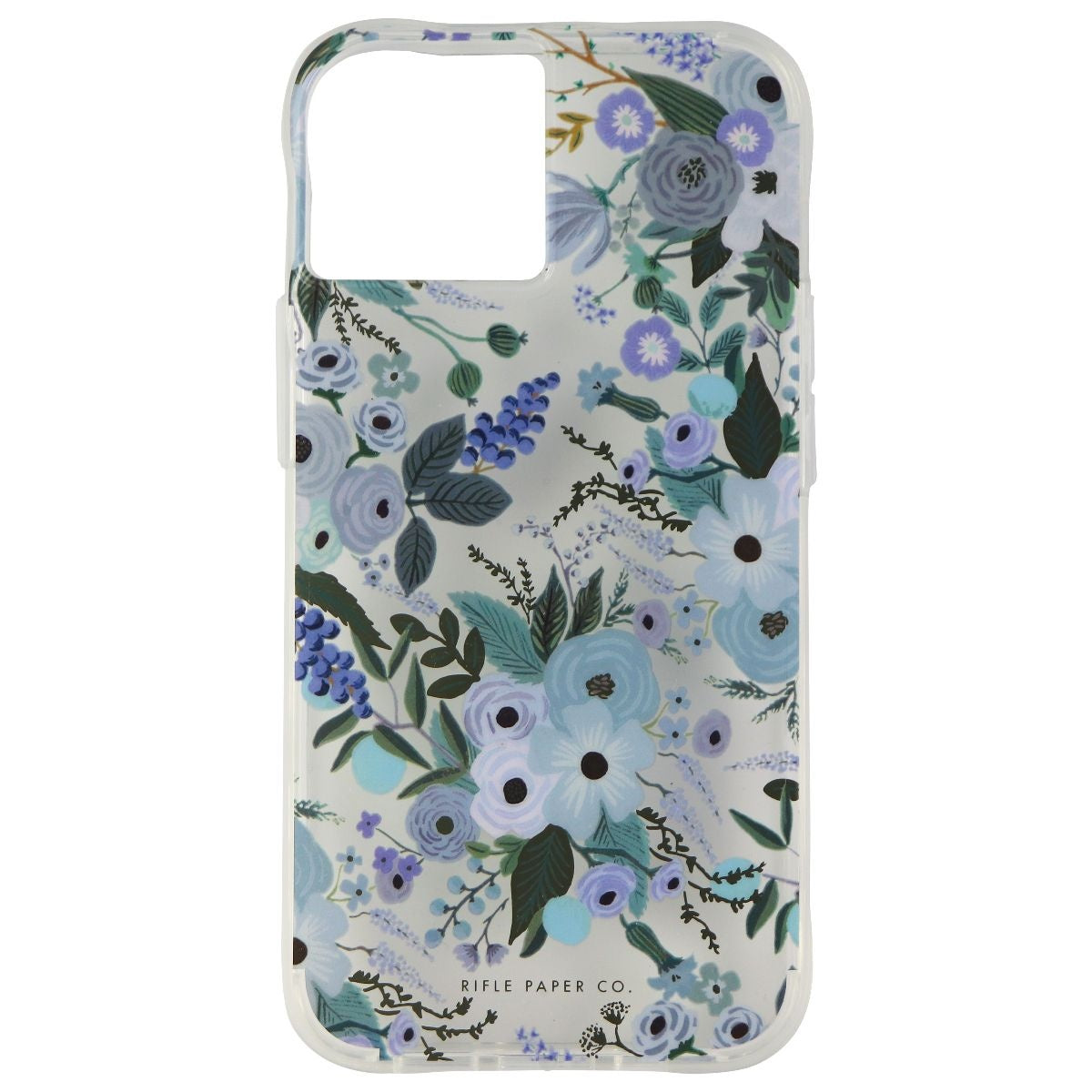 Rifle Paper Co. Hard Designer Case for Apple iPhone 13 - Garden Party Blue Cell Phone - Cases, Covers & Skins Rifle Paper Co. - Simple Cell Bulk Wholesale Pricing - USA Seller