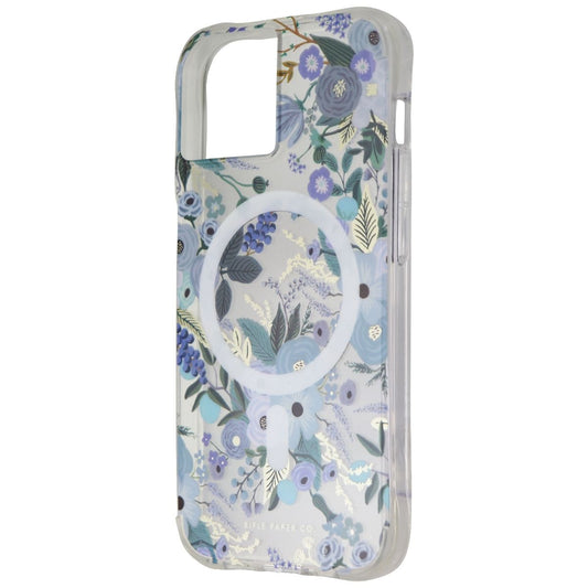 Rifle Paper Co. Designer Case for MagSafe for iPhone 13 - Garden Party Blue Cell Phone - Cases, Covers & Skins Case-Mate    - Simple Cell Bulk Wholesale Pricing - USA Seller