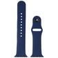 Silicone Watch Band for Apple Watch 38mm/40mm Cases - Dark Blue - Large Smart Watch Accessories - Watch Bands Unbranded - Simple Cell Bulk Wholesale Pricing - USA Seller
