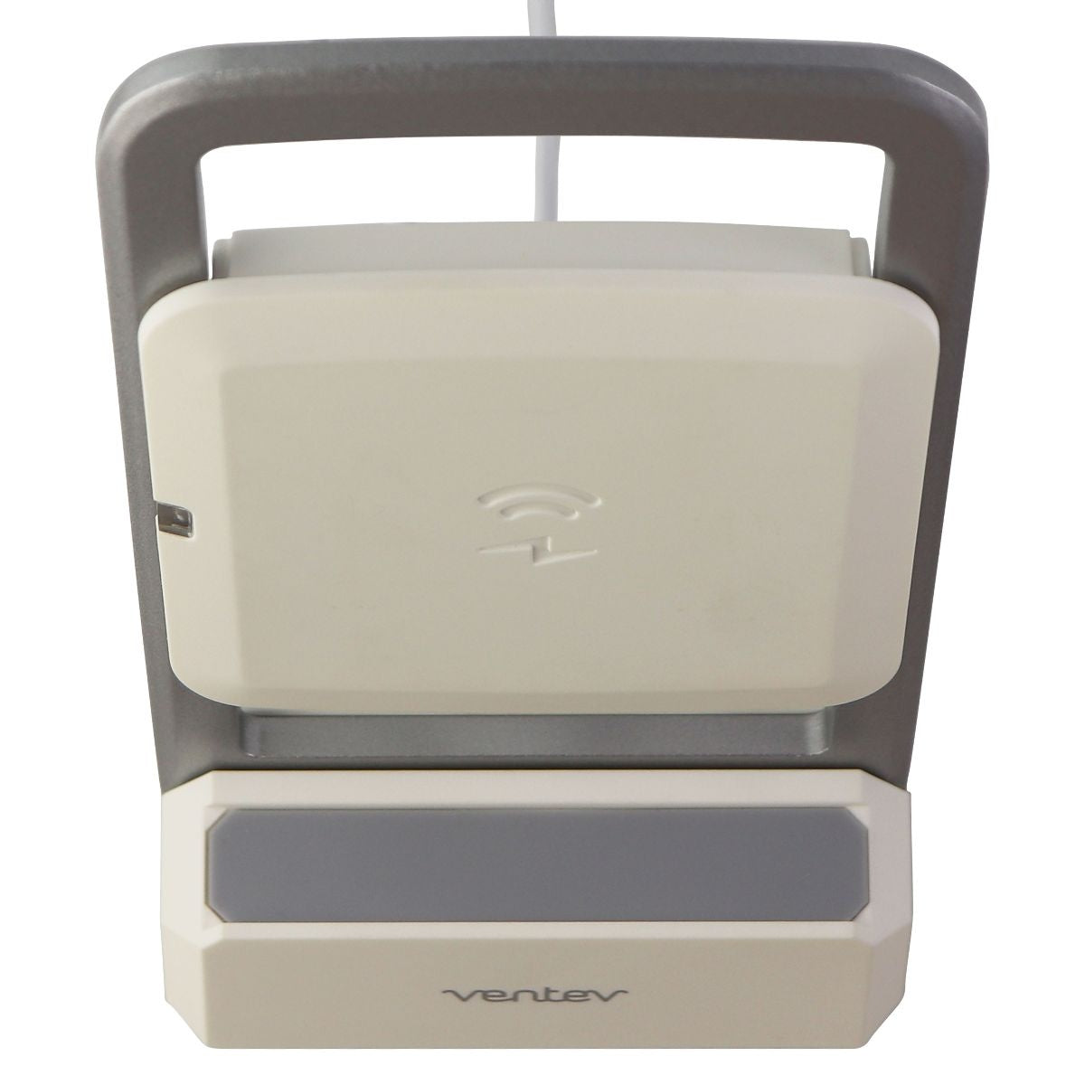 Ventev 15W Wireless ChargeStand for Qi Wireless Charging Devices - White/Silver Cell Phone - Chargers & Cradles Ventev - Simple Cell Bulk Wholesale Pricing - USA Seller