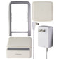 Ventev 15W Wireless ChargeStand for Qi Wireless Charging Devices - White/Silver Cell Phone - Chargers & Cradles Ventev - Simple Cell Bulk Wholesale Pricing - USA Seller