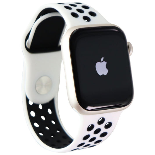 Apple Watch NIKE Series 7 (GPS + LTE) A2477 (45mm) Starlight AL/White Nike Band