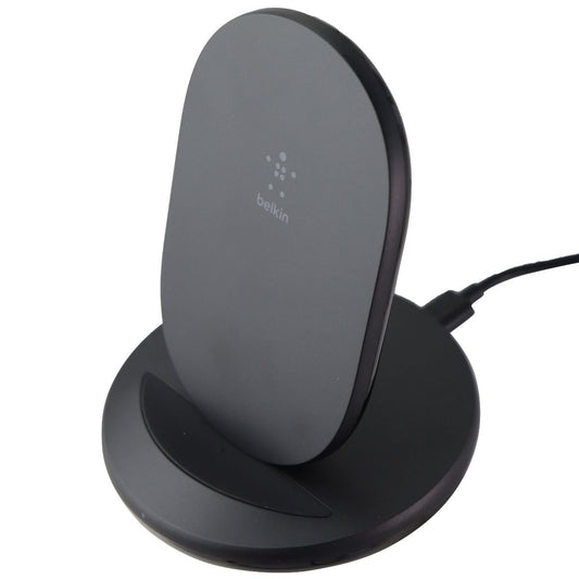 Belkin Boost Charge Wireless Charging Stand (15W) for smartphones - Black Cell Phone - Chargers & Cradles Belkin - Simple Cell Bulk Wholesale Pricing - USA Seller