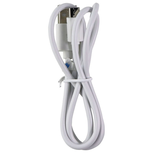 Hand Candy 2.5-Foot Micro-USB to USB Charge and Sync Cable - White Cell Phone - Cables & Adapters Hand Candy - Simple Cell Bulk Wholesale Pricing - USA Seller