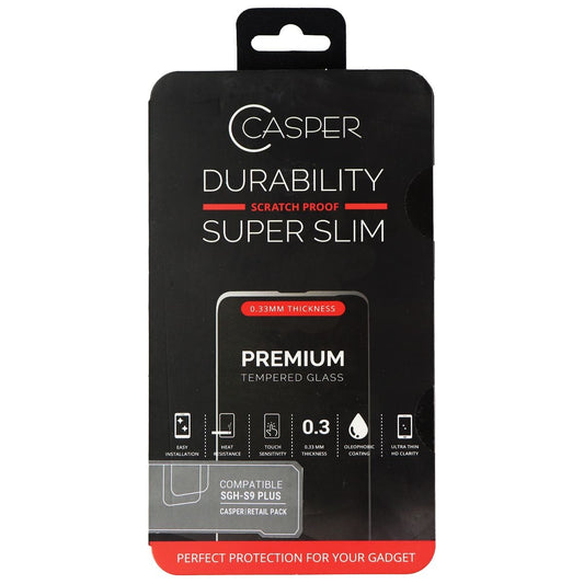 Casper Premium Super Slim 9H Tempered Glass for Samsung Galaxy S9+ (Plus) Cell Phone - Screen Protectors Casper - Simple Cell Bulk Wholesale Pricing - USA Seller