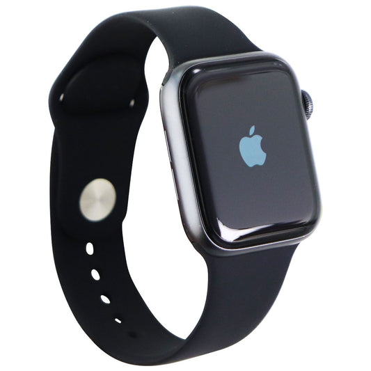 Apple Watch Series 5 (44mm) A2095 (GPS + LTE) - Space Gray/Black Sport Smart Watches Apple - Simple Cell Bulk Wholesale Pricing - USA Seller