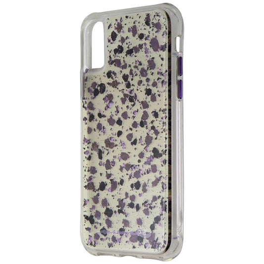 Case-Mate Genuine Flowers Hard Case for Apple iPhone X - Ditsy Petals Purple Cell Phone - Cases, Covers & Skins Case-Mate    - Simple Cell Bulk Wholesale Pricing - USA Seller