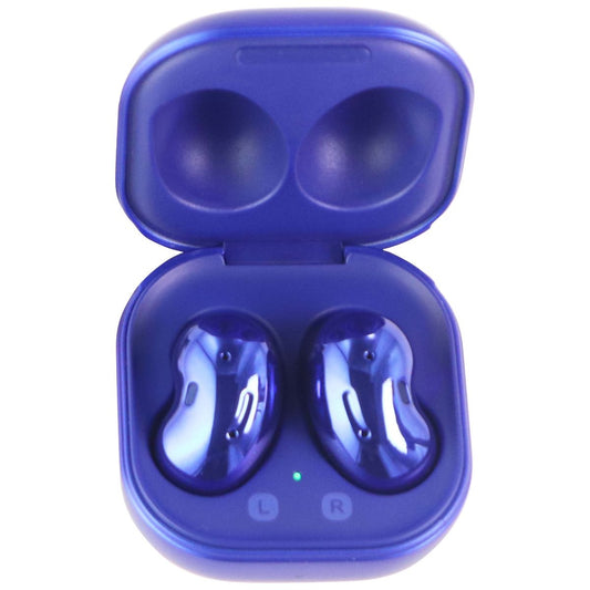 Samsung Galaxy Buds Live True Wireless EarBud Headphones - Mystic Blue Portable Audio - Headphones Samsung - Simple Cell Bulk Wholesale Pricing - USA Seller
