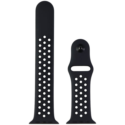 Apple 42mm (M/L) Nike Sport Band for Apple Watch 42/44/45mm - Anthracite / Black Smart Watch Accessories - Watch Bands Apple - Simple Cell Bulk Wholesale Pricing - USA Seller