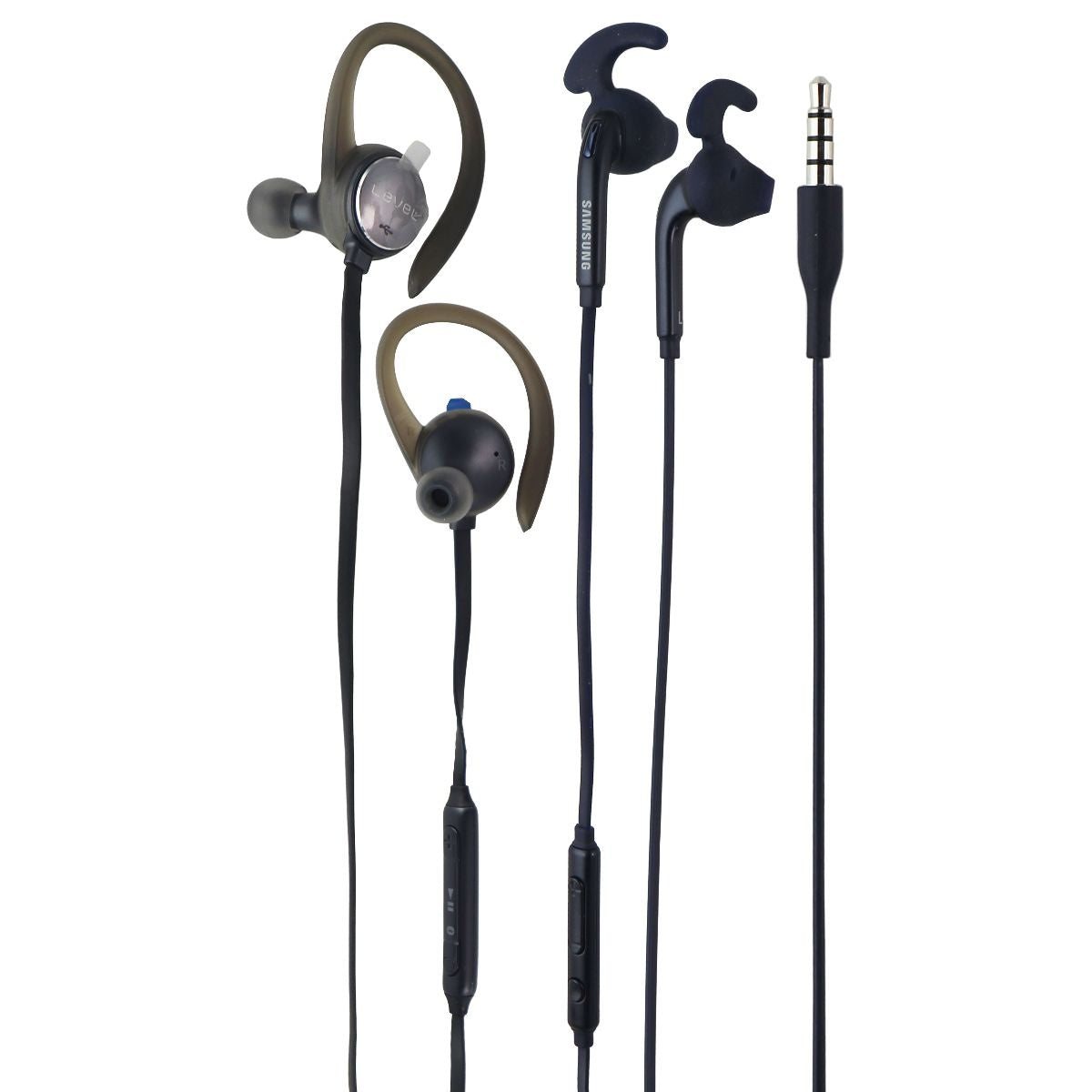 Samsung Wired & Wireless Bundle with Level Active and Wired Active Headphones Portable Audio - Headphones Samsung - Simple Cell Bulk Wholesale Pricing - USA Seller