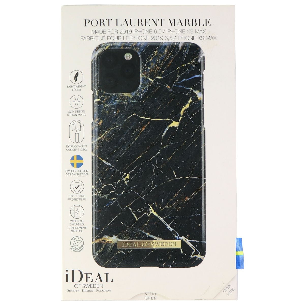 iDeal of Sweden Hard Case for iPhone 11 Pro Max / Xs Max - Port Laurent Marble Cell Phone - Cases, Covers & Skins iDeal of Sweden    - Simple Cell Bulk Wholesale Pricing - USA Seller