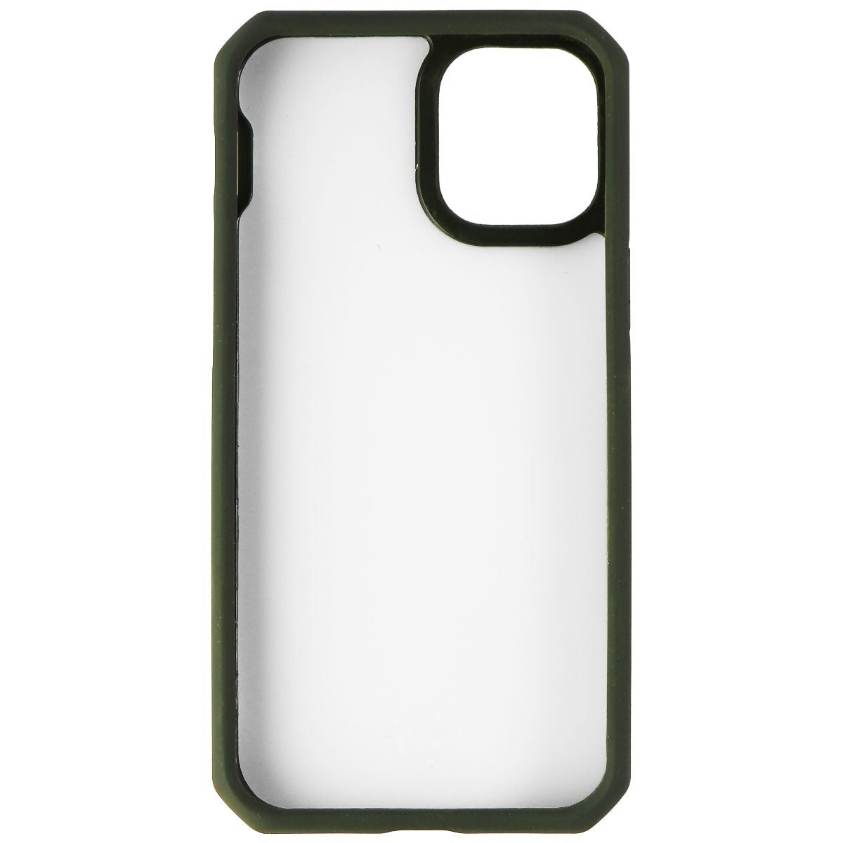 ITSKINS Feroniabio Pure Series for Apple iPhone 12 Mini - Olive Green / Clear Cell Phone - Cases, Covers & Skins ITSKINS    - Simple Cell Bulk Wholesale Pricing - USA Seller