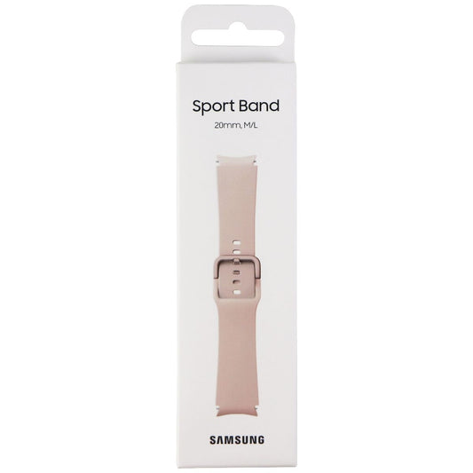 Samsung Sport Band for Galaxy Watch4 & Watch4 Classic - Pink (20mm) Medium/Large Smart Watch Accessories - Watch Bands Samsung    - Simple Cell Bulk Wholesale Pricing - USA Seller